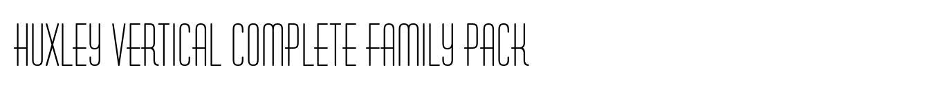 Huxley Vertical Complete Family Pack